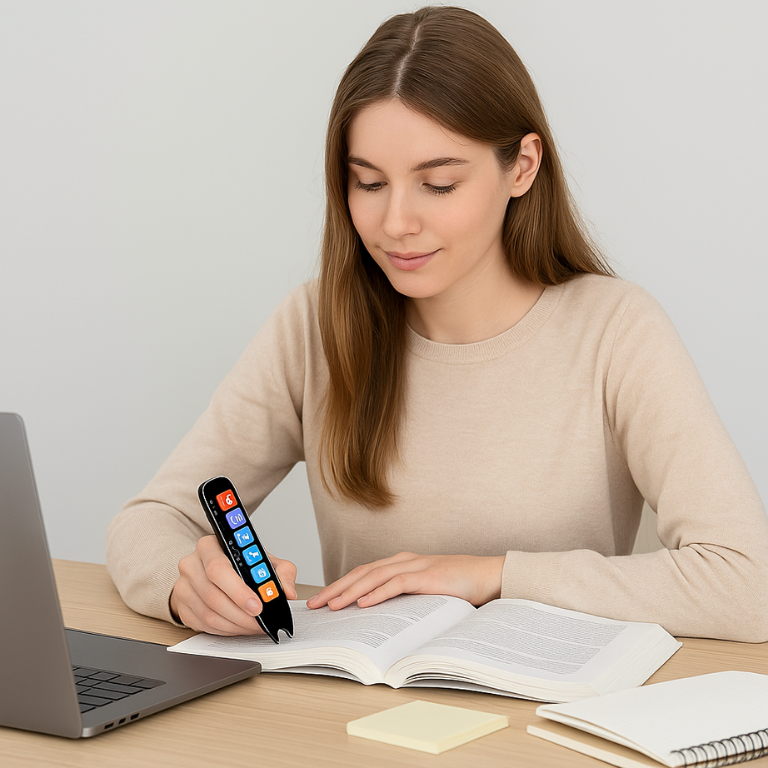 LingoScan S65™ – Smart Voice & Text Translator Pen
