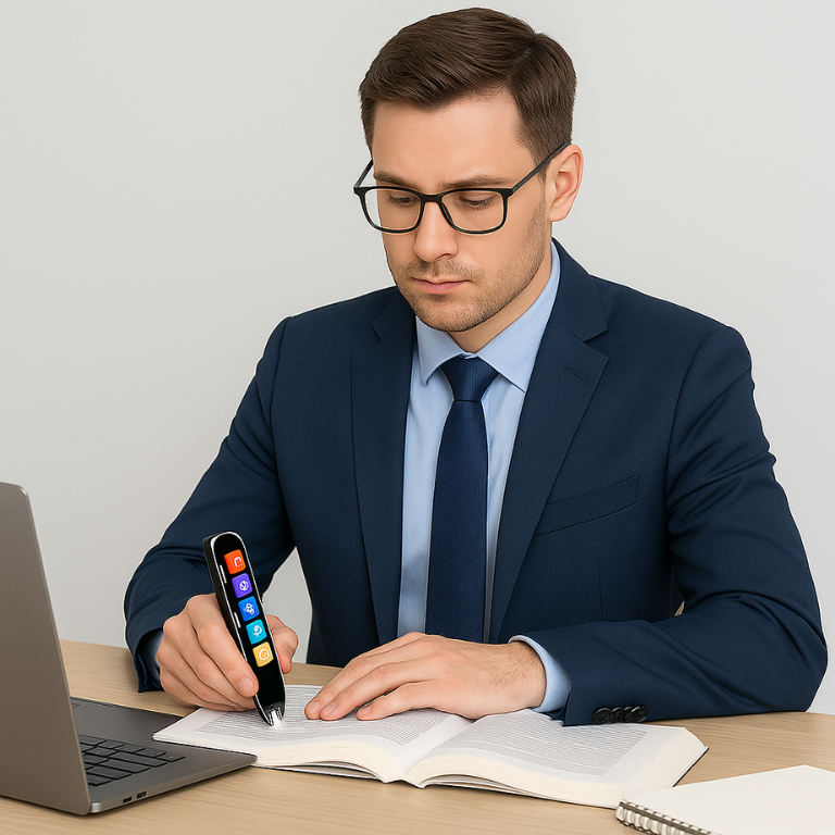 LingoScan S65™ – Smart Voice & Text Translator Pen