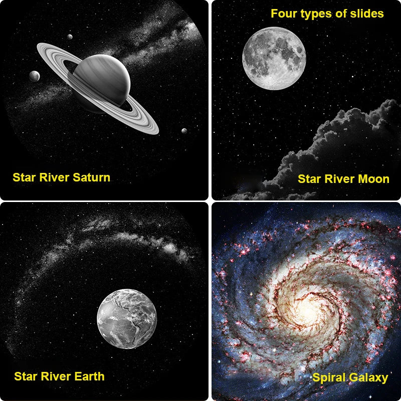 Celestial Harmony™ Galaxy Projector Speaker