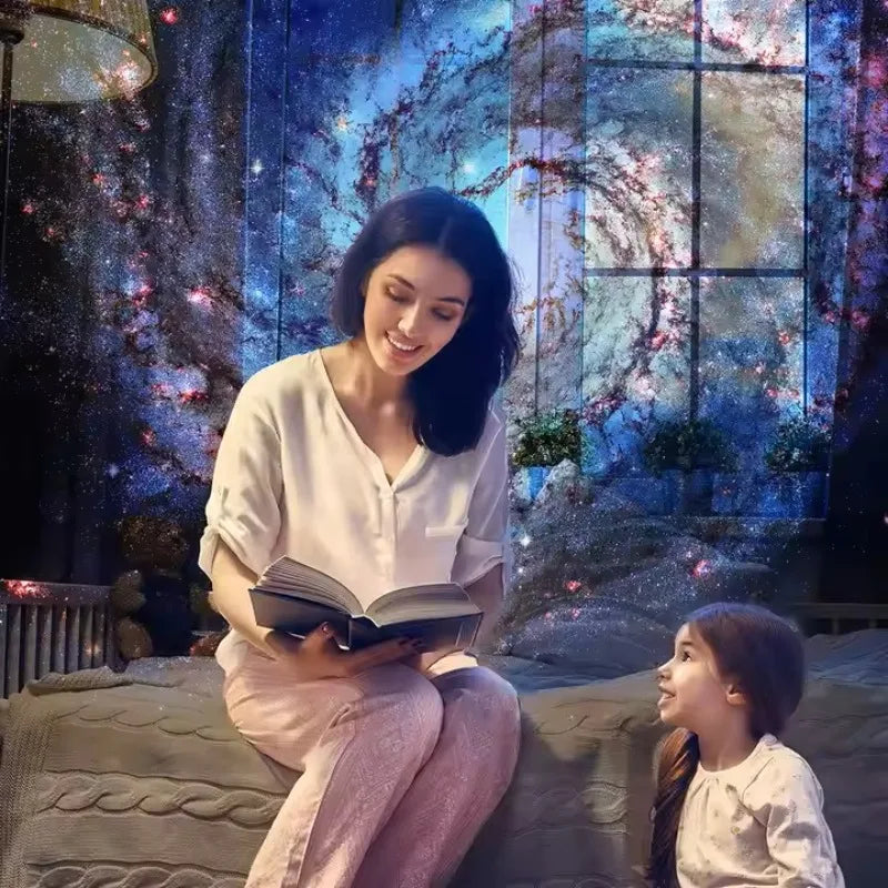 Celestial Harmony™ Galaxy Projector Speaker